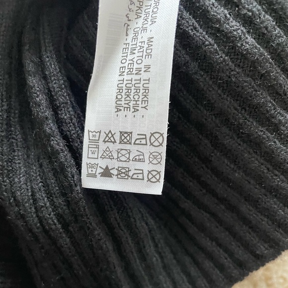 ZARA WOMEN’S SWEATER BOW MINI DRESS SIZE L - Picture 8 of 8